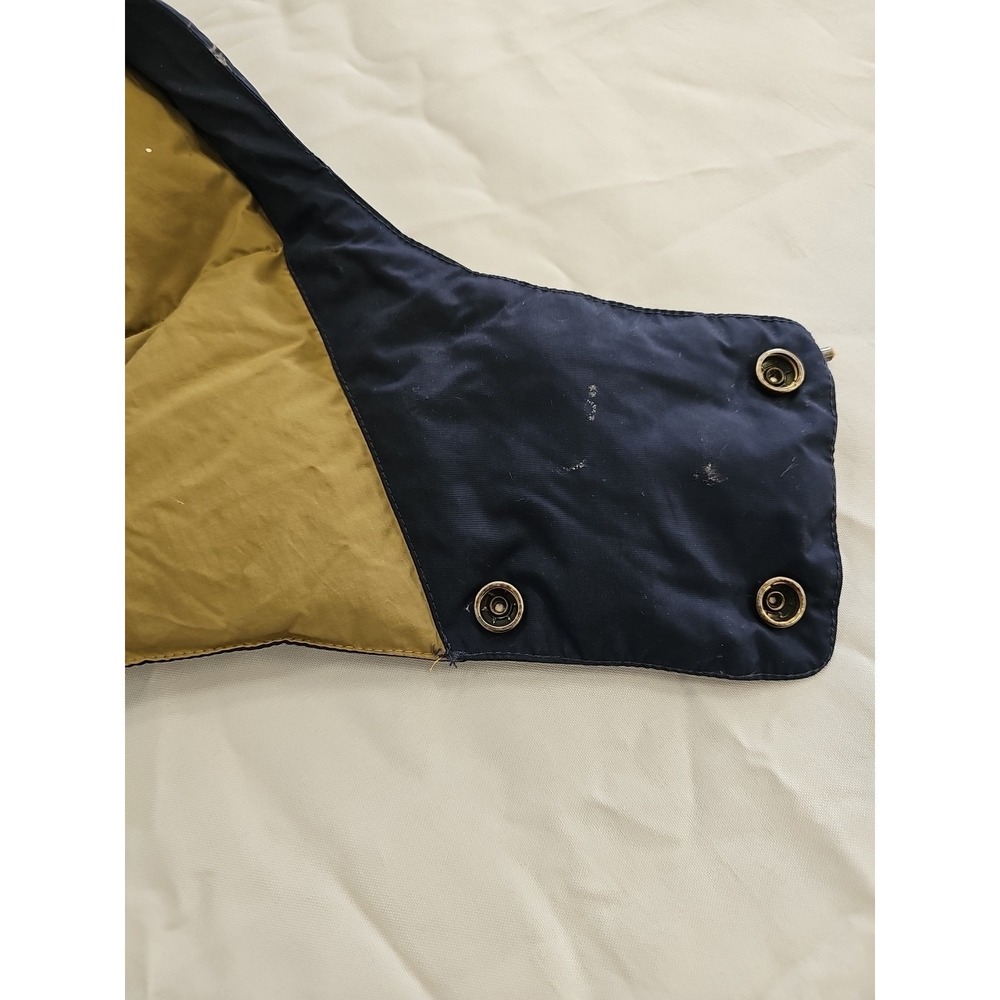 Polo Ralph Lauren Down Puffer Hood Replacement Navy Blue Lightweight - Picture 6 of 6
